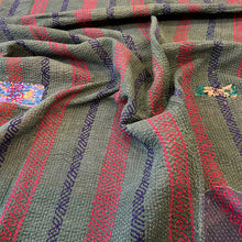 Load image into Gallery viewer, Vintage Kantha Quilt K27