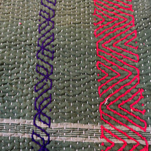 Load image into Gallery viewer, Vintage Kantha Quilt K27