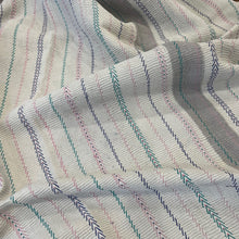 Load image into Gallery viewer, Vintage Heavy Kantha Quilt Blue and White H5