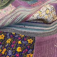 Load image into Gallery viewer, Vintage Kantha Quilt K29   SOLD