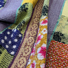 Load image into Gallery viewer, Vintage Kantha Quilt K29   SOLD