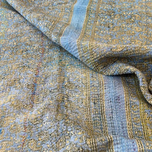 Load image into Gallery viewer, Vintage Kantha Quilt K2  SOLD