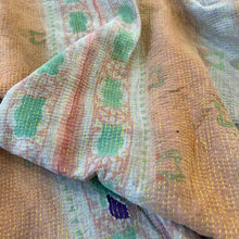 Load image into Gallery viewer, Vintage Kantha Quilt K31