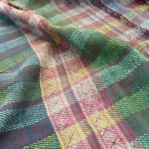 Vintage Kantha Quilt K19