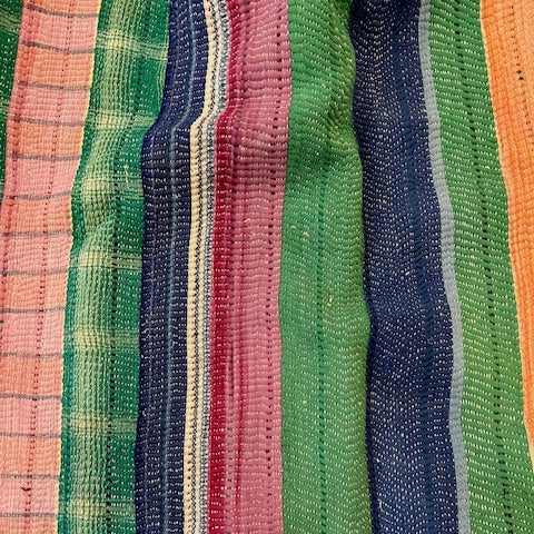 Vintage Kantha Quilt K39