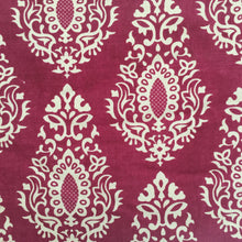 Load image into Gallery viewer, Woodblocked Cotton Bundi Pink Indian
